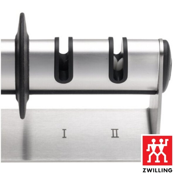 Afiador para Facas 2 Estágios Zwilling Twinsharp Select de Aço Inox