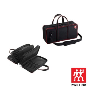 Bolsa para Facas Zwilling Deluxe 20 Compartimentos de Tecido