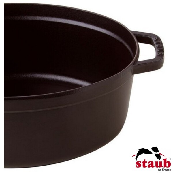 Caçarola Oval 15cm Preta Staub La Cocotte de Ferro Fundido