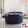 Caçarola Oval 23cm Azul Marinho Staub La Cocotte de Ferro Fundido