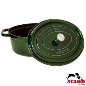 Caçarola Oval 27cm Verde Basil Staub La Cocotte de Ferro Fundido