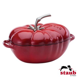 Caçarola Tomate 25cm Cereja Staub Specialties de Ferro Fundido