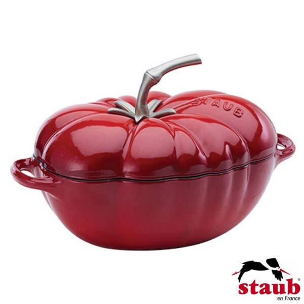 Caçarola Tomate 25cm Cereja Staub Specialties de Ferro Fundido