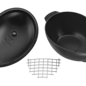 Caçarola para Frutos do Mar Oval 25cm Preta Staub Specialties de Ferro Fundido