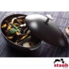 Caçarola para Frutos do Mar Oval 29cm Preta Staub Specialties de Ferro Fundido