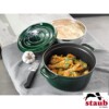 Caçarola Redonda 18cm Verde Basil Staub La Cocotte de Ferro Fundido