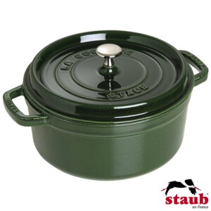 Caçarola Redonda 18cm Verde Basil Staub La Cocotte de Ferro Fundido