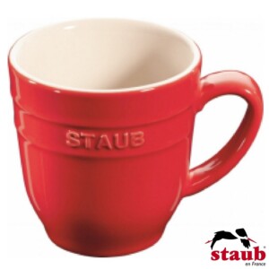 Caneca Staub Ceramic 350ml Cereja