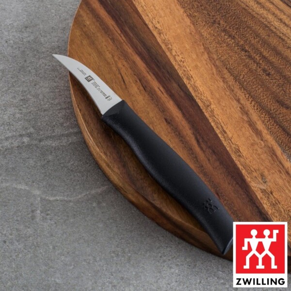 Cj. 3 Facas Zwilling Twin Grip de Aço Inox Preta