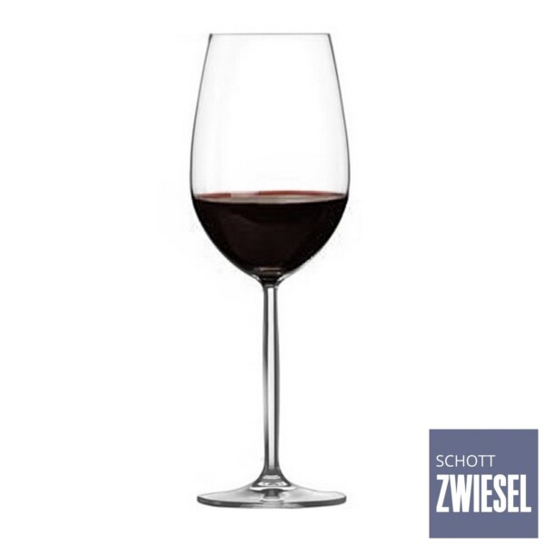 Cj. 6 Taças para Bordeaux Pokal 800ml Schott Zwiesel Diva de Cristal