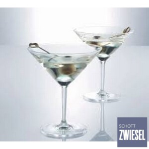 Cj. 6 Taças para Martini 182ml Schott Zwiesel Basic Bar Selection de Cristal