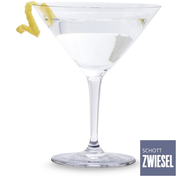 Cj. 6 Taças para Martini 182ml Schott Zwiesel Basic Bar Selection de Cristal