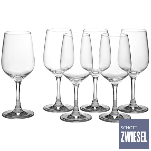 Cj. 6 Taças para Vinho Branco 236ml Schott Zwiesel Congresso de Cristal