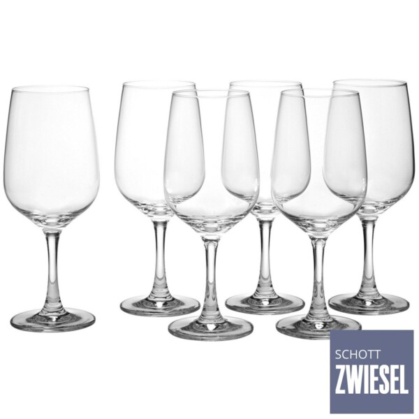 Cj. 6 Taças para Vinho Branco 317ml Schott Zwiesel Congresso de Cristal