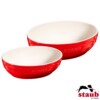 Cj. Multi Bowl Oval 2 Peças 23 e 27cm Staub Ceramic Cereja