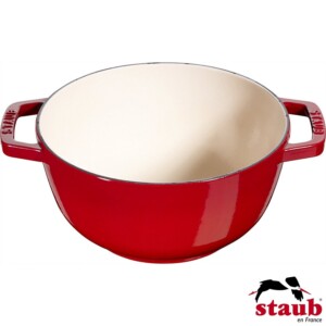 Cj. para Fondue Staub Specialties 18cm Cereja de Ferro Fundido