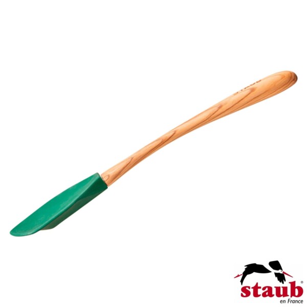 Colher Staub Olive 31cm de Silicone Verde Basil