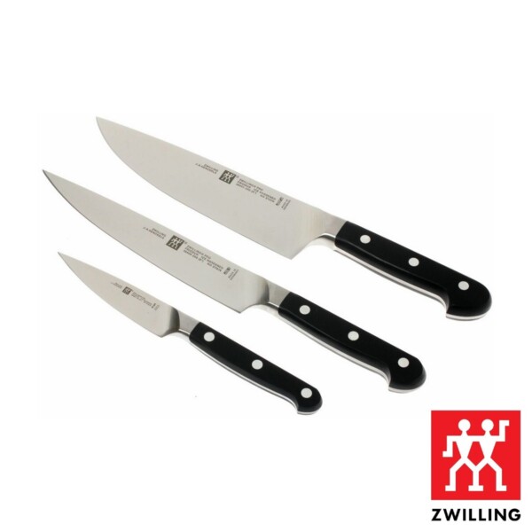 Cj. 3 Facas Zwilling Pro de Aço Inox