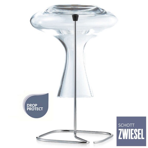 Decanter com Secador 1 litro Schott Zwiesel Diva de Cristal