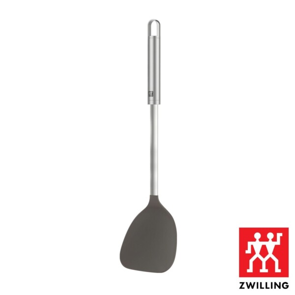 Espátula para Wok 372mm Zwilling Pro de Aço Inox e Silicone