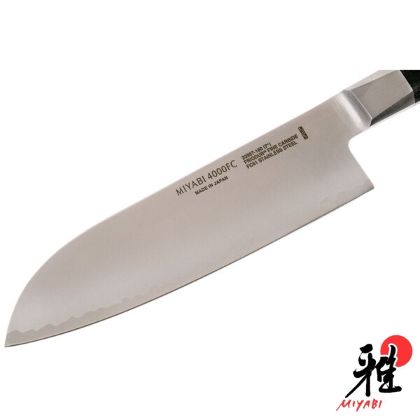 Faca Santoku 180mm Miyabi Koh 4000FC de Aço Inox