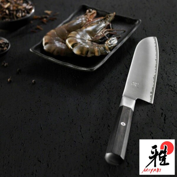 Faca Santoku 180mm Miyabi Koh 4000FC de Aço Inox