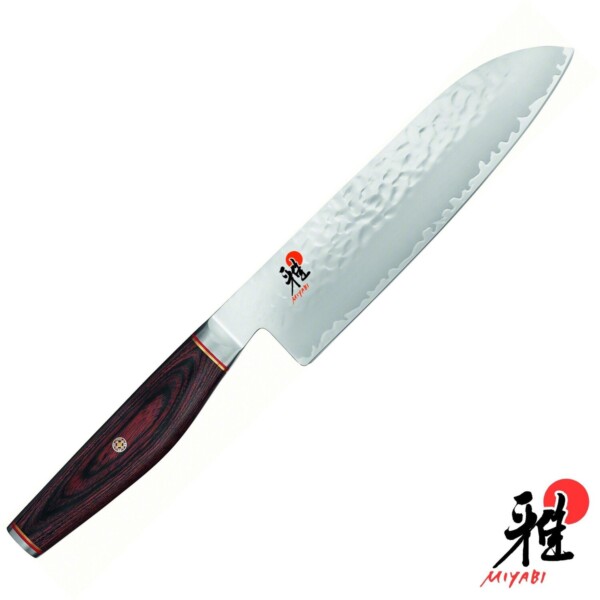 Faca Santoku 180mm Miyabi Artisian 6000MCT de Aço Inox