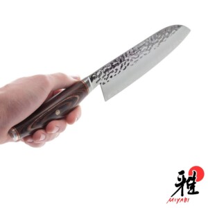 Faca Santoku 180mm Miyabi Artisian 6000MCT de Aço Inox