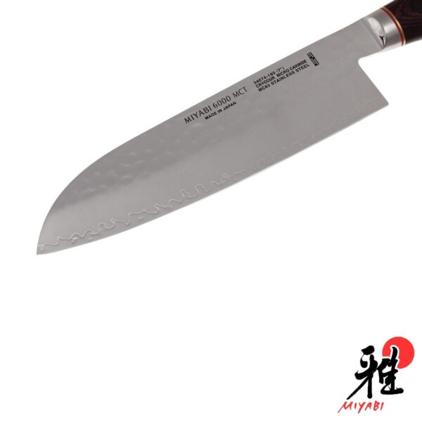 Faca Santoku 180mm Miyabi Artisian 6000MCT de Aço Inox