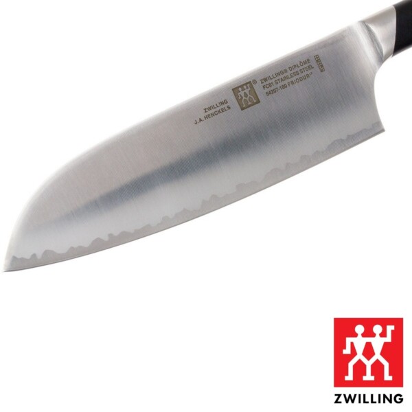 Faca Santoku 180mm Zwilling Diplôme de Aço Inox