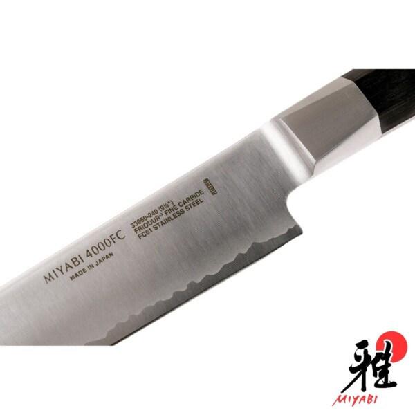 Faca Sujihiki 240mm Miyabi Koh 4000FC de Aço Inox