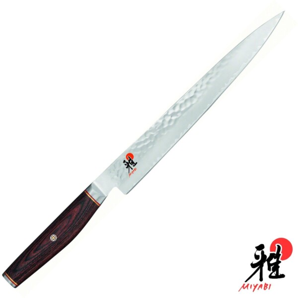 Faca Sujihiki 240mm Miyabi Artisian 6000MCT de Aço Inox