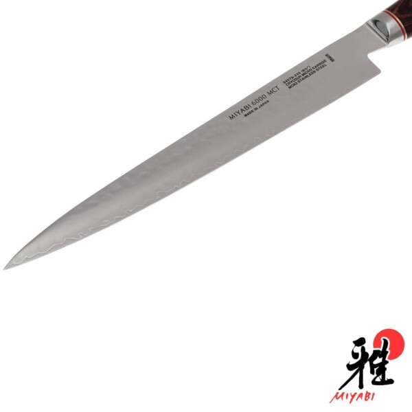 Faca Sujihiki 240mm Miyabi Artisian 6000MCT de Aço Inox