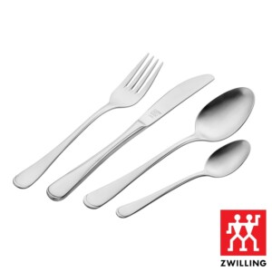 Faqueiro Zwilling 100 Peças Jessica de Aço Inox Fosco