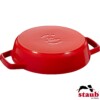 Frigideira com Alças 20cm Cereja Staub Grill Pans de Ferro Fundido