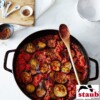 Frigideira com Alças 34cm Preta Staub Grill Pans de Ferro Fundido