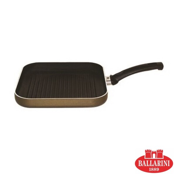 Grill Quadrado de Alumínio 27cm Ballarini Amalfi com Antiaderente