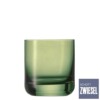 Cj. 6 Copos Baixos 285ml Schott Zwiesel Spots de Cristal Verde Oliva