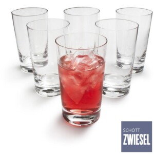 Cj. 6 Copos para Cocktail Allround 334ml Schott Zwiesel Basic Bar Selection de Cristal