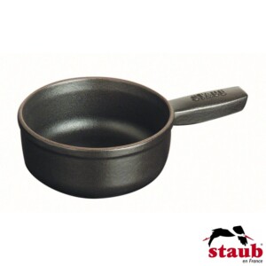 Mini Caçarola Redonda 12cm Preta Staub Minis de Ferro Fundido