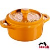 Mini Caçarola Redonda 10cm Mostarda Staub Ceramic