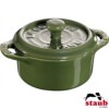 Mini Caçarola Redonda 10cm Verde Basil Staub Ceramic