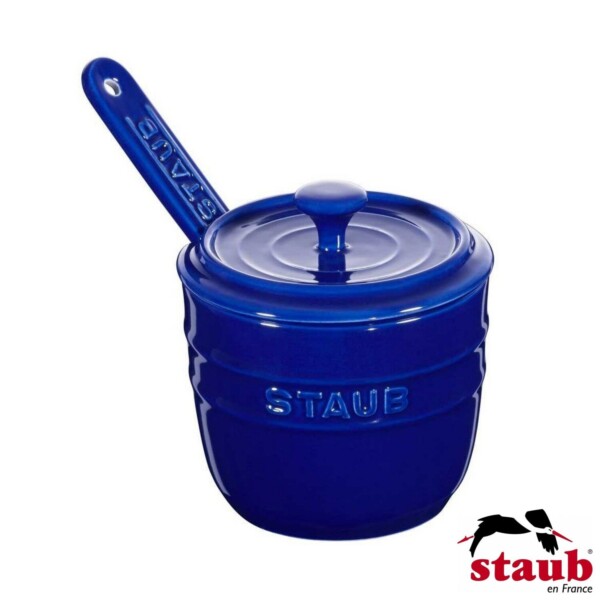 Porta Açúcar Staub Ceramic 250ml Azul Marinho