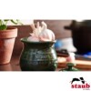 Porta Alho Staub Ceramic 500ml Verde Basil