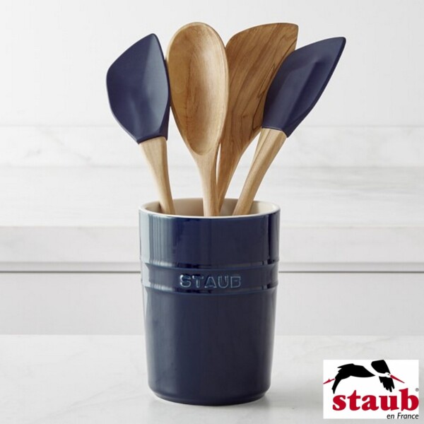 Porta Utensílios Staub Ceramic 11cm Azul Marinho