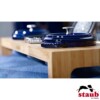 Suporte de Madeira para 3 Mini Caçarolas 10cm Staub Accessories Bamboo