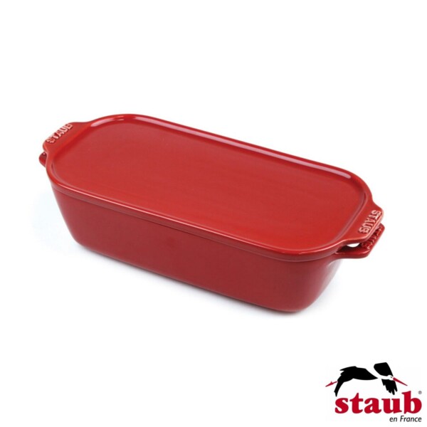 Terrine Cereja 26x12cm Staub Ceramic