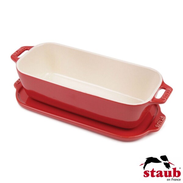 Terrine Cereja 26x12cm Staub Ceramic