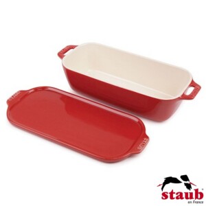 Terrine Cereja 26x12cm Staub Ceramic