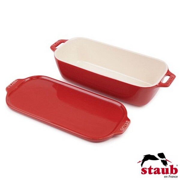 Terrine Cereja 26x12cm Staub Ceramic